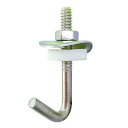 ダイドーハント (DAIDOHANT) (波板フック) ステンレス フックボルトセット (SUS304) (呼び径d) 6 x (長さL) 50mm (100本入) 37334