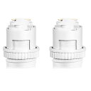 Aiwode ライティングレールソケット ダクトレール専用 電球ソケット 白 E26口金 LED専用レール照明器具 天井照明 ロック機構により脱落を防止 適用 ...