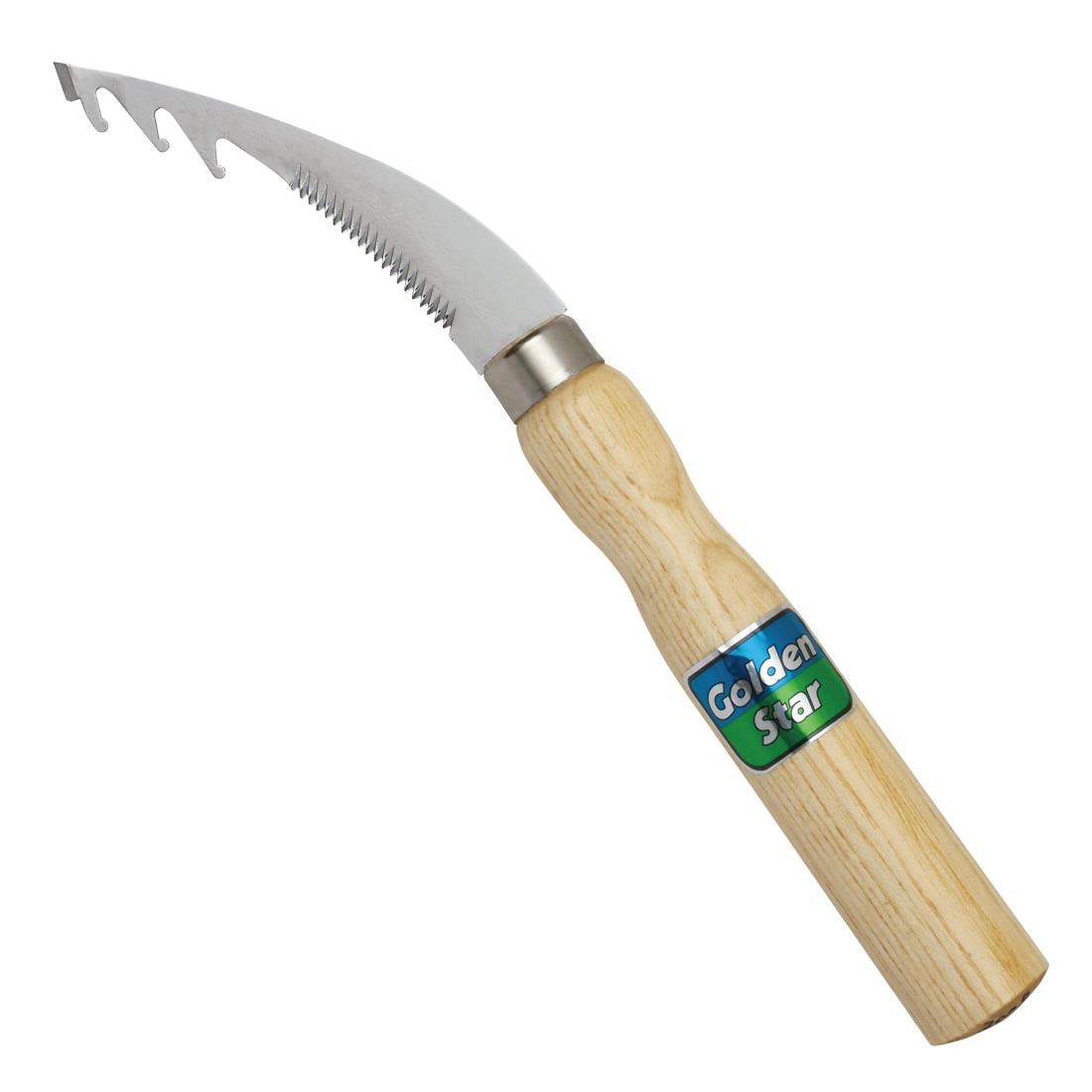 キンボシ(Kinboshi) GS チップ付草抜き鎌(鋸目付) 1519