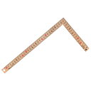 新潟精機(Niigataseiki) 金鷲 金曲尺 厚手広巾 30cm PGMT-30CKD