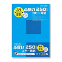 キョクトウ・アソシエイツ コピー用紙 A4 ぶ厚いコピー用紙 25枚 PPC250A4(3)
