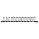 トネ(TONE) ソケットセット(12角・ホルダー付) HD412 差込角12.7mm(1/2”) 内容12点