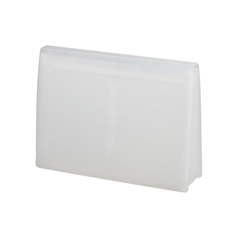 リヒトラブ ドキュメントファイル 最大収納1500枚 乳白 A4 A5050-1