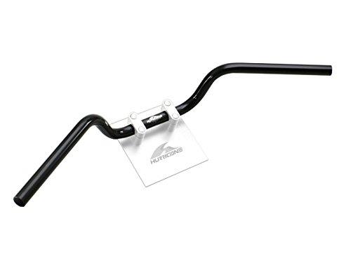 ハリケーン(HURRICANE) ハンドルバー P7/8インチ ヨーロピアン2型 ブラック HB0071B-01