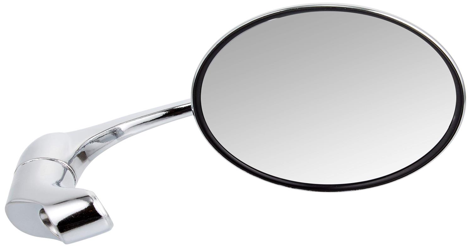 キジマ(Kijima) ユーロタイプミラー ラウンド 4インチ 94φ 左右兼用/ヤマハ用右ミラー対応 汎用 203-8024