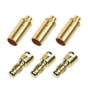 イーグル模型 ブラシレスモーターコネクターB (ラウンドホール用) メス3pcs オス3pcsセット 3008