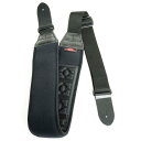 AIR CELL ストラップ ギター/ベース用 長さ調整104~126cm パット幅7.5cm ASG70N ブラック