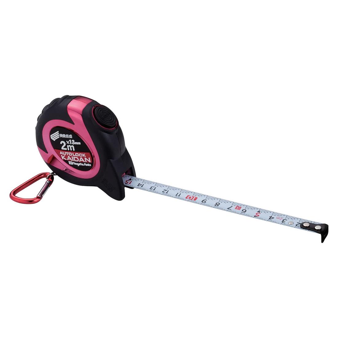 新潟精機 SK オートロック KAIDAN 快段目盛 13mm幅 2m ALC-1320KD