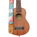 MUSIC FIRST 苺の花ソフトコットンウクレレストラップウクレレショルダーストラップ (苺の花)