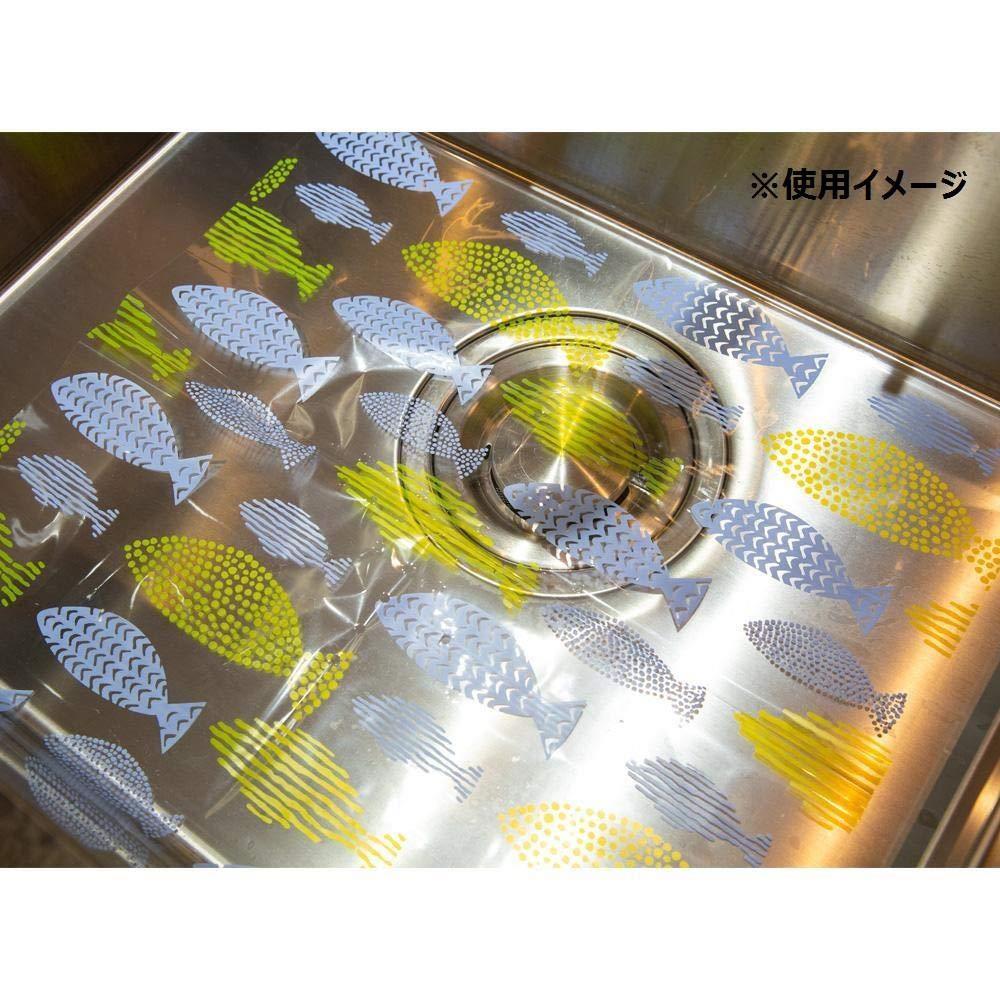 EN FANCE(アンファンス) シンクマット ブルー 50×50cm