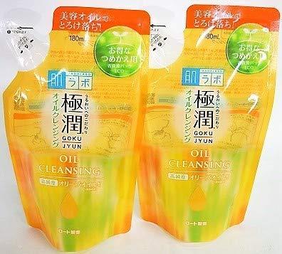 ［2個セット］肌ラボ 極潤オイルクレンジング 詰替用 180mL入り×2個