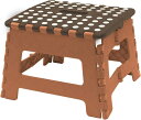 トレードワン 踏み台 折りたたみ ステップ 22×32×20.5cm コンパクト 室内・屋外 洗車 チェア アウトドア キャンプ 釣り セノ・ビー がっしり君 ブラウン 30208