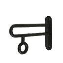 ダルトン(Dulton) 棚受け金具 ベルト ブラケット ウィズ リング 高さ168×幅40×奥行230mm BELT BRACKET WITH RING Y955-1249R