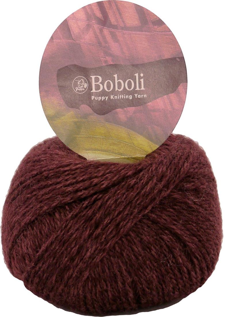 パピー ボーボリ 毛糸 合太 421 ブラウン 系 40g 約110m 10000489