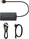 CAMWAY HDMI キャプチャーボード 4k USB 2.0 ビデオキャプチャー HDMI ゲームキャプチャー ビデオキャプチャカード 録画、生配信、会議に...