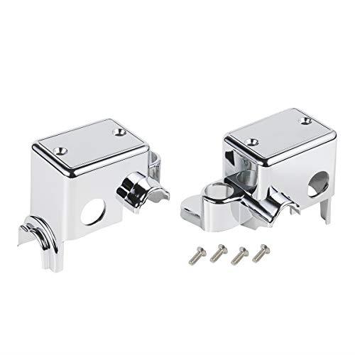 バイクパーツセンター(Bike Parts Center) メッキパーツ Mマスターシリンダーカバー左右セット ホンダ ..