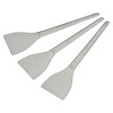 貝印 KAI お好み焼き もんじゃ ステンレス ヘラ 3本 セット 食洗機 対応 KAI KITCHEN シルバー 日本製 DH8151