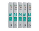 【5個セット】清和産業 製本テープ A4カット 業務用(契約書割印用)(計250枚入セット)