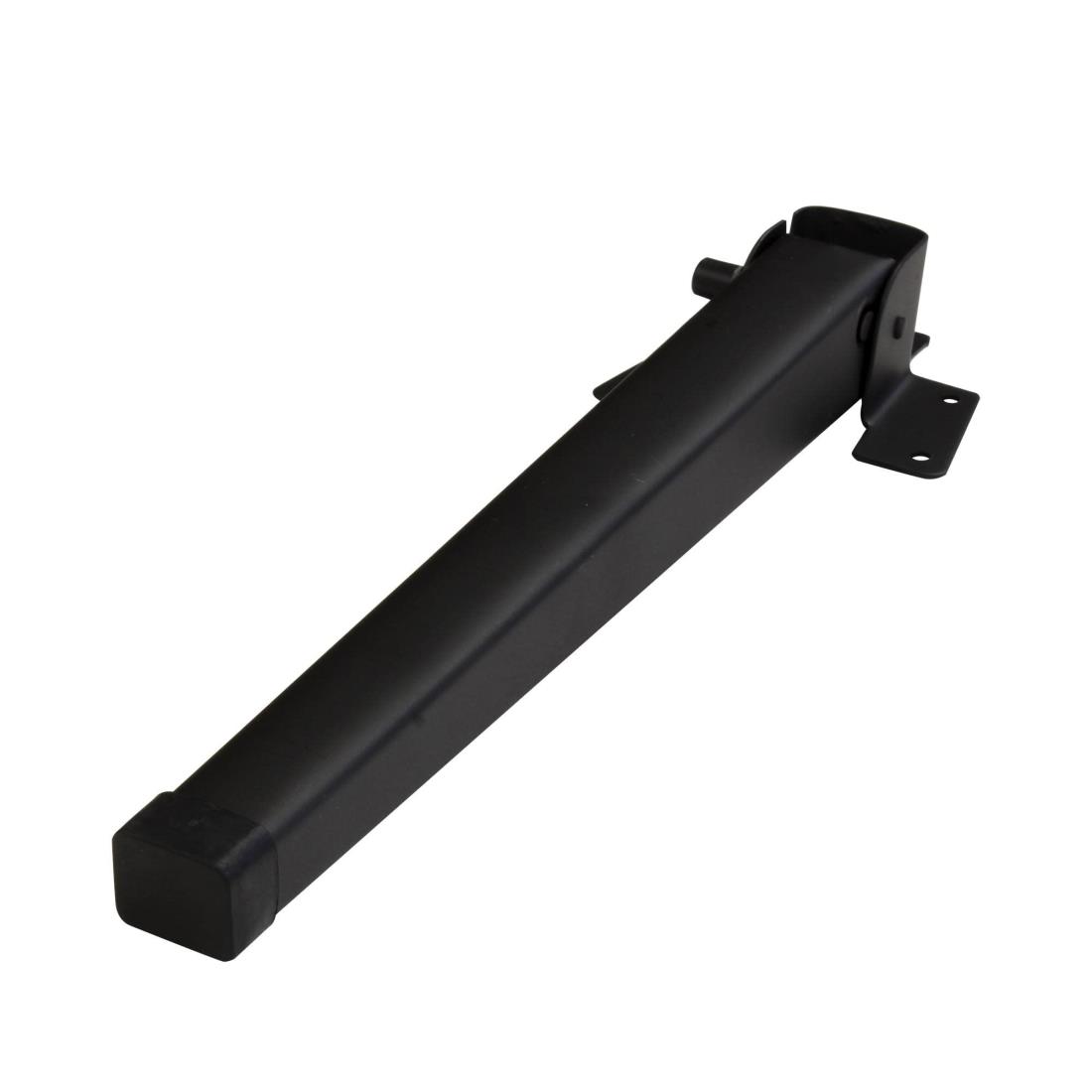 和気産業(Waki Sangyo) ローテーブル折畳脚 角脚 マットブラック 取り付け高さ295mm AK-301