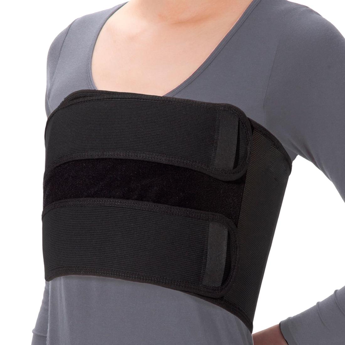 竹虎 【胸部固定帯】 アドールスタンダード ブラック Mサイズ