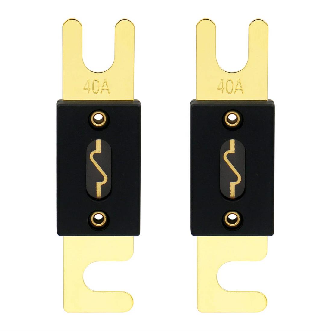 Heschen 車 ANLヒューズ 40A 自動車 バイク オーディオサブウーファー 用品 2個入り