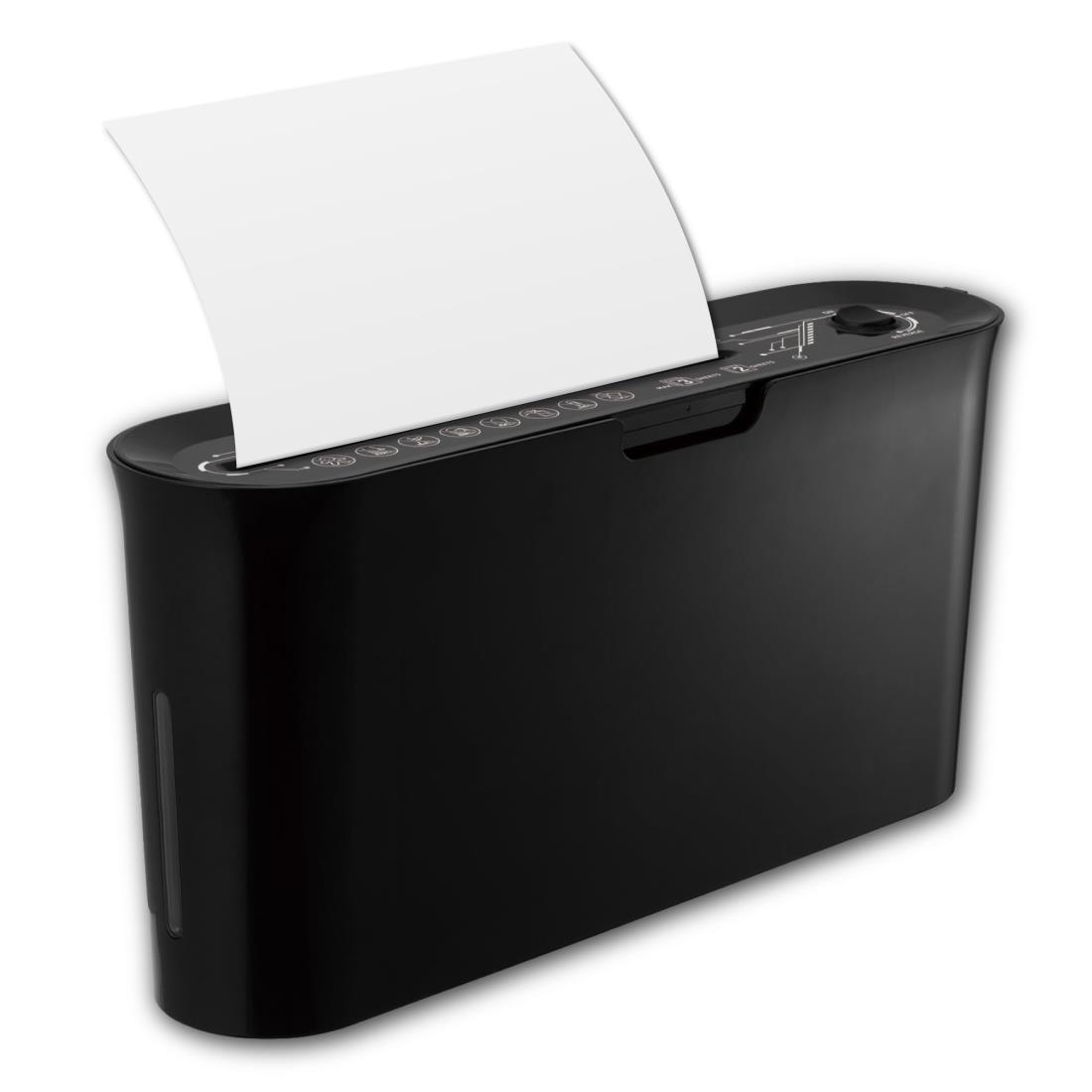 アスミックス(Asmix) アスカ シュレッダー クロスカット B08BK ブラック 10分 A4 最大3枚 卓上 コンパ..