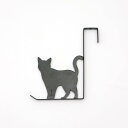東洋ケース キャットドアフック ねこ ドアハンガー ハンガーフック フック 扉フック 扉ハンガー コートハンガー フック収納 扉用 引っ掛け ひっかけ ネコ 洋...