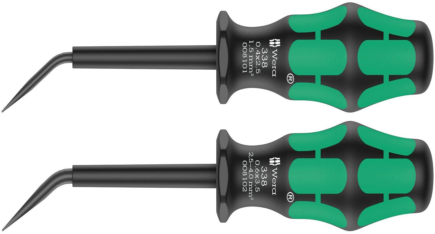 Wera(ヴェラ) 05008100001 | 338/2 端子ブロック用引き抜き工具(スプリングケージ), 2点