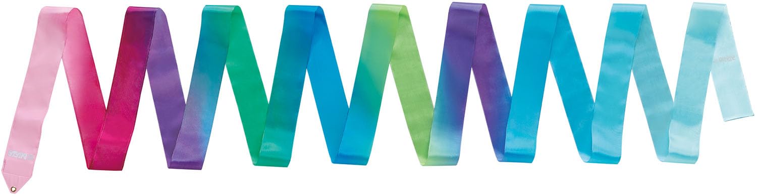ササキ(SASAKI) 新体操 手具 リボン 国際体操連盟認定品 日本体操協会検定品 アートグラデーションデザインリボン 長さ5m AG029 MJ-715AG-F