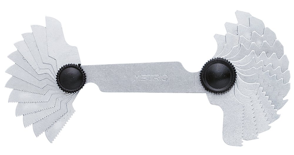 新潟精機(Niigataseiki) SK ピッチゲージ ミリ 24枚組 M24