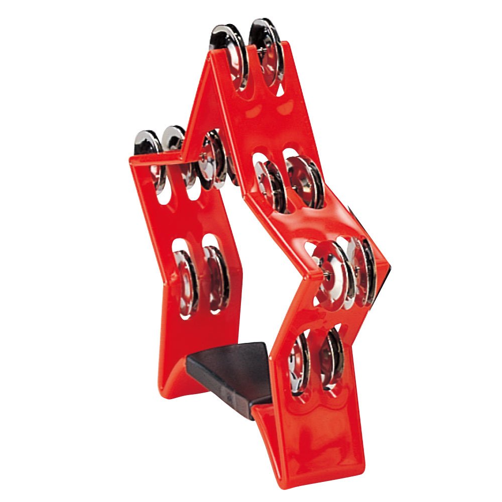 キクタニ (Kikutani) タンバリン 星型 レッド MX-5 RED