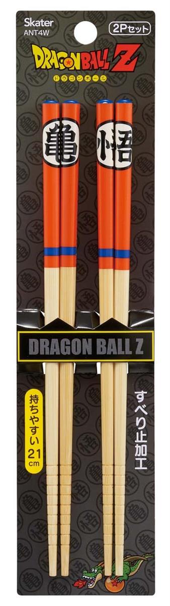 スケーター(Skater) 箸 竹箸 21cm 2膳 ドラゴンボール ANT4W-A
