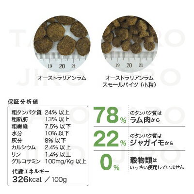 【ポイント10倍】【選べるおまけ付】ファーストメイト 犬用 オーストラリアン ラム 普通粒 6.6kg プレミアム ドッグフード 2