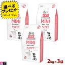 ブリット ミニ グレインフリー パピー ラム 2kg×3袋 小粒