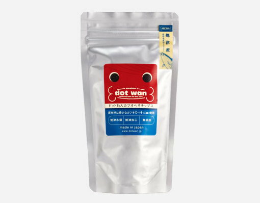 乐天商城 - dot wan ドットわん カツオへそチップス(60g) 食材のチカラをそのまま活かした自然派フード
