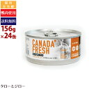 【ポイント5倍】【選べるおまけ付】ペットカインド 猫用 ウェットフード カナダフレッシュ ダック 156g×24缶 全年齢用 総合栄養食 パテタイプ 鴨肉 皮膚...