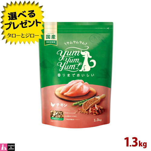 ヤムヤムヤム！ チキン ドライタイプ 1.3kg 小粒 プレミアム ドッグフード