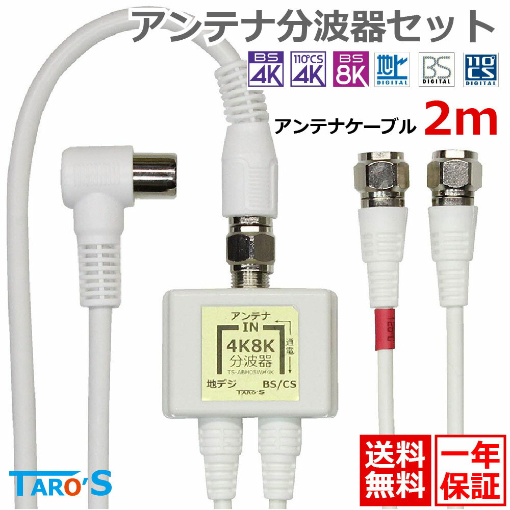 アンテナ分波器 アンテナケーブル 2