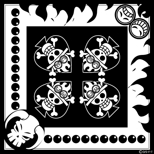 熱中症対策 クールハンカチ ONE PIECE（ワンピース） エース ブラック Coolbit(クールビット) HCH-2AC-BLK [暑さ対策 猛暑対策 夏バテ防止 予防グッズ 紫外線 UV 気化冷却効果 ひんやりタオル][送料無料]のサムネイル