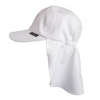 熱中症対策 熱中症 UV 紫外線対策 子ども 幼児 ジュニア キッズ用 フラップ帽子 暑さ対策 猛暑 夏バテ防止 予防グッズ 気化冷却効果 白色 ホワイト Coolbit クールビット WR-CM703S-WHT 送料無料
