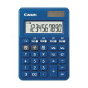 キヤノン canon カラフル電卓 10桁 ミッドナイトブルー ミニミニ卓上サイズ W税機能搭載 LS-100WT-MNB(2)
