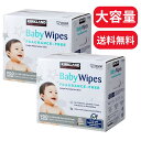 カークランド baby wipes おしりふき / 厚手 コストコ 赤ちゃん用 100枚×9個 2箱セット 大判 無香料 お尻拭き 蓋 個包装 ケース 大容量 ...