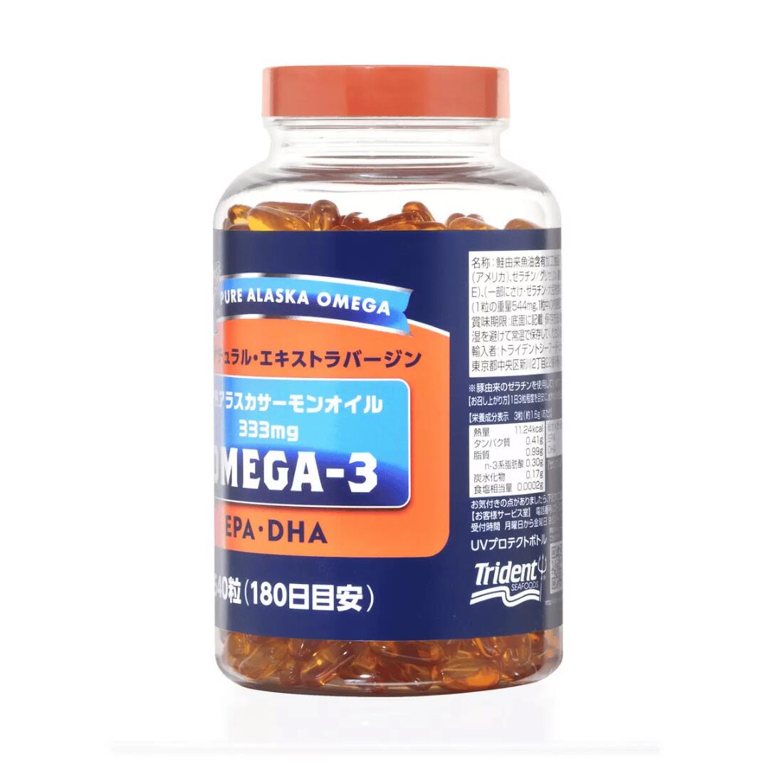 オメガ3 Omega3 サプリアラスカサーモンオイル 540粒 / DHA EPA サプリメント 540...