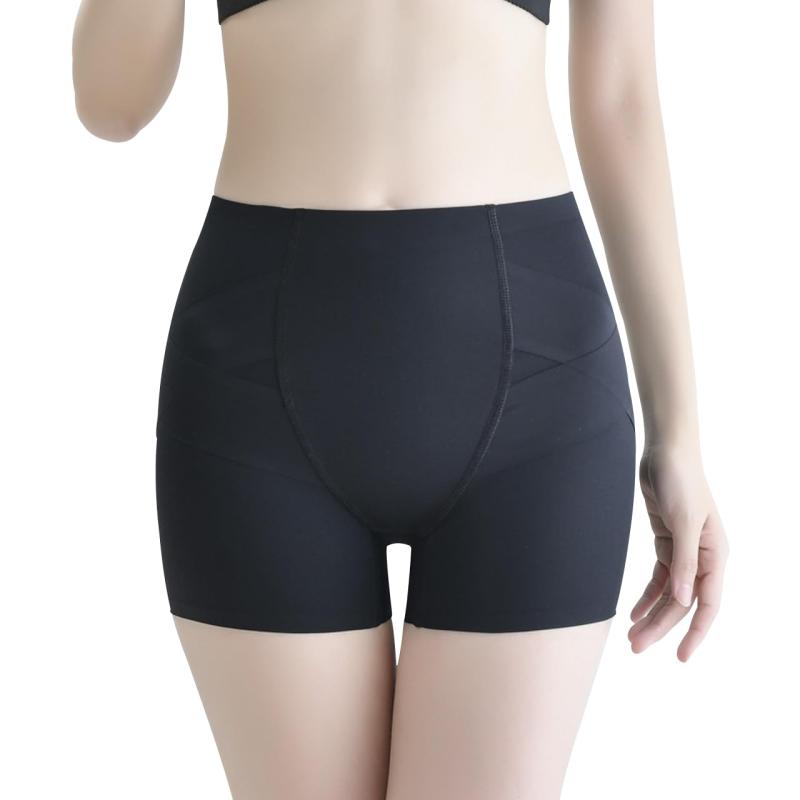 【mistero】(XL, ブラック) ショート ガードル 骨盤矯正 骨盤ショーツ 美尻 補正 加圧 産後 締め付けない きつくない ヒップアップ シームレス デイリー クロス ライン 美尻 伸縮性 引き締め シ