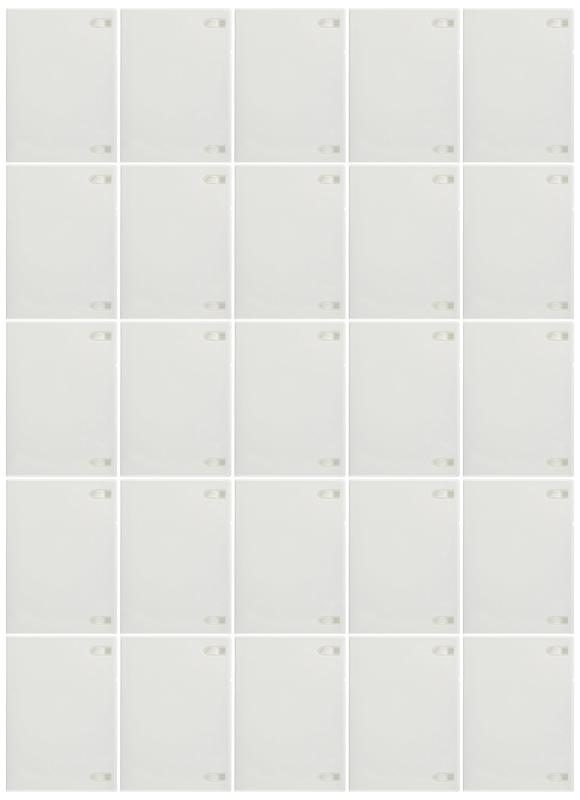 コムコム COMCOM14mm厚DVDトールケース 3枚収納 白 25個KR-DVDT3W-25