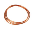 冷凍配管用2M軟銅管パイプ 外径4mm x 内径3mm 導電性 熱伝導性 延性 耐腐食性 反磁性 可塑性 多用途銅製チューブ 広い適用範囲(3)