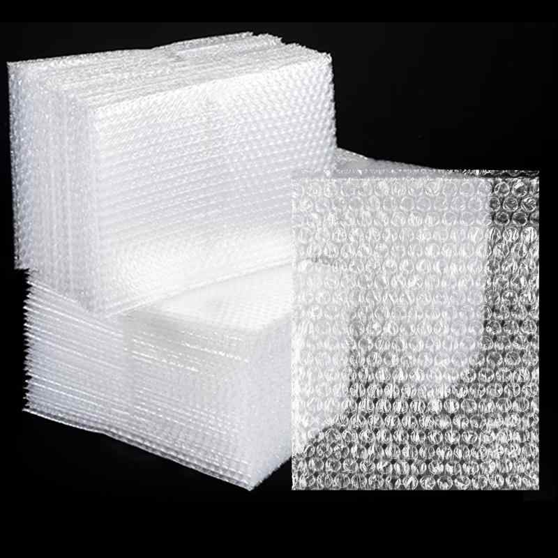 やぬき エアキャップ袋 200枚入 160mm× 160mm フタ付 緩衝材 梱包材