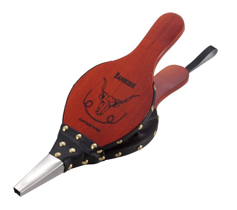 キャプテンスタッグ(CAPTAIN STAG) キャプテンスタッグ(CAPTAIN STAG) 火起こし 送風機 ふいご バッファロー送風機 ブラウン ‎M-7579 / UG-3299