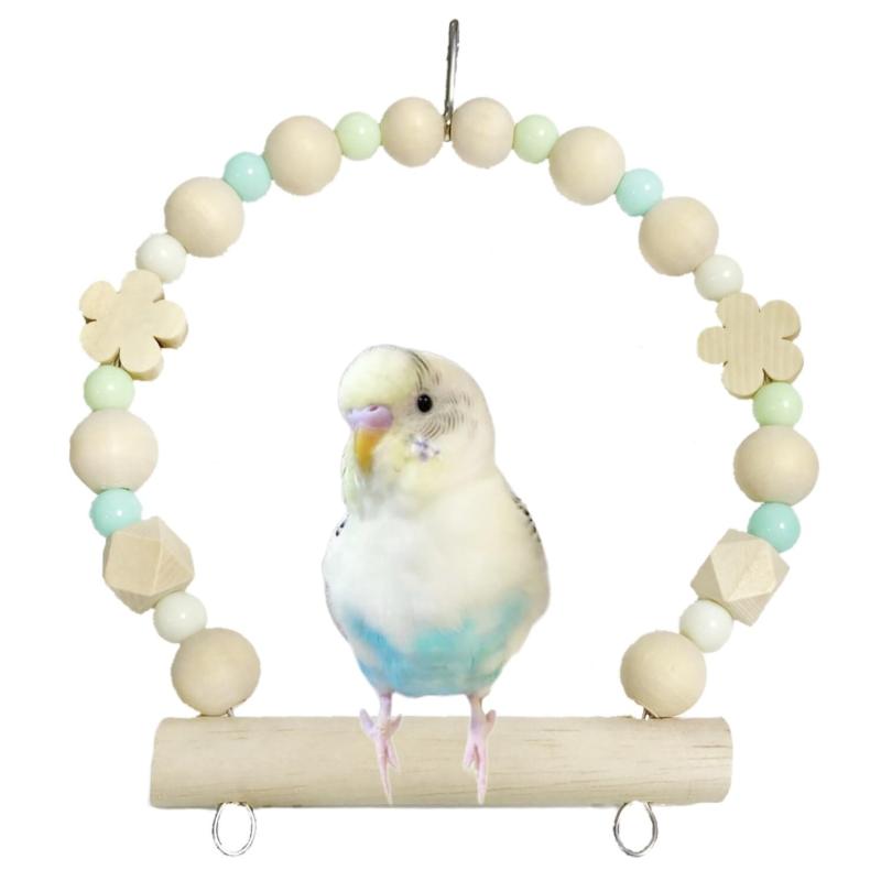 粟穂 ホルダー 日本製 安心安全素材 小鳥 鳥 小動物用 木製 粟穂餌の付属なし 留め具あり 粟の穂 キャッチャー くるくる 固定 ポット 入れ物 天然木 ウッドビーズ おしゃれ 可愛い セキセイ