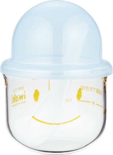 iwaki 離乳食調理器 おかゆこがま 耐熱ガラス 200ml KMC202-BL 064303 1個 (x 1) iwaki 離乳食調理器 おかゆこがま 耐熱ガラス 200ml KMC202-BL 064303 1個 (x 1)